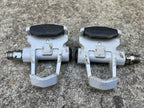 Used Look Carbon Clipless Pedals Gray Vintage Road Bike 9/16 Eroica Race-Bicycle Bin