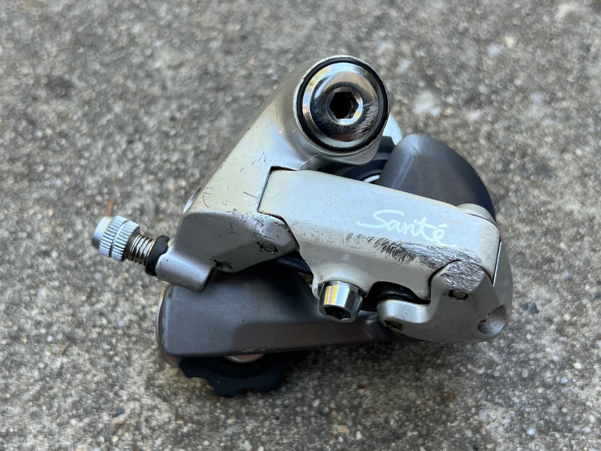 Shimano Santé RD-5001 7 Speed Short Cage Rear Derailleur Vintage Road Bike White - Image 2