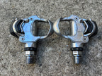 Used Campagnolo Chorus Clipless Pedals Pro Fit Vintage Road Gravel Gray Campy-Bicycle Bin