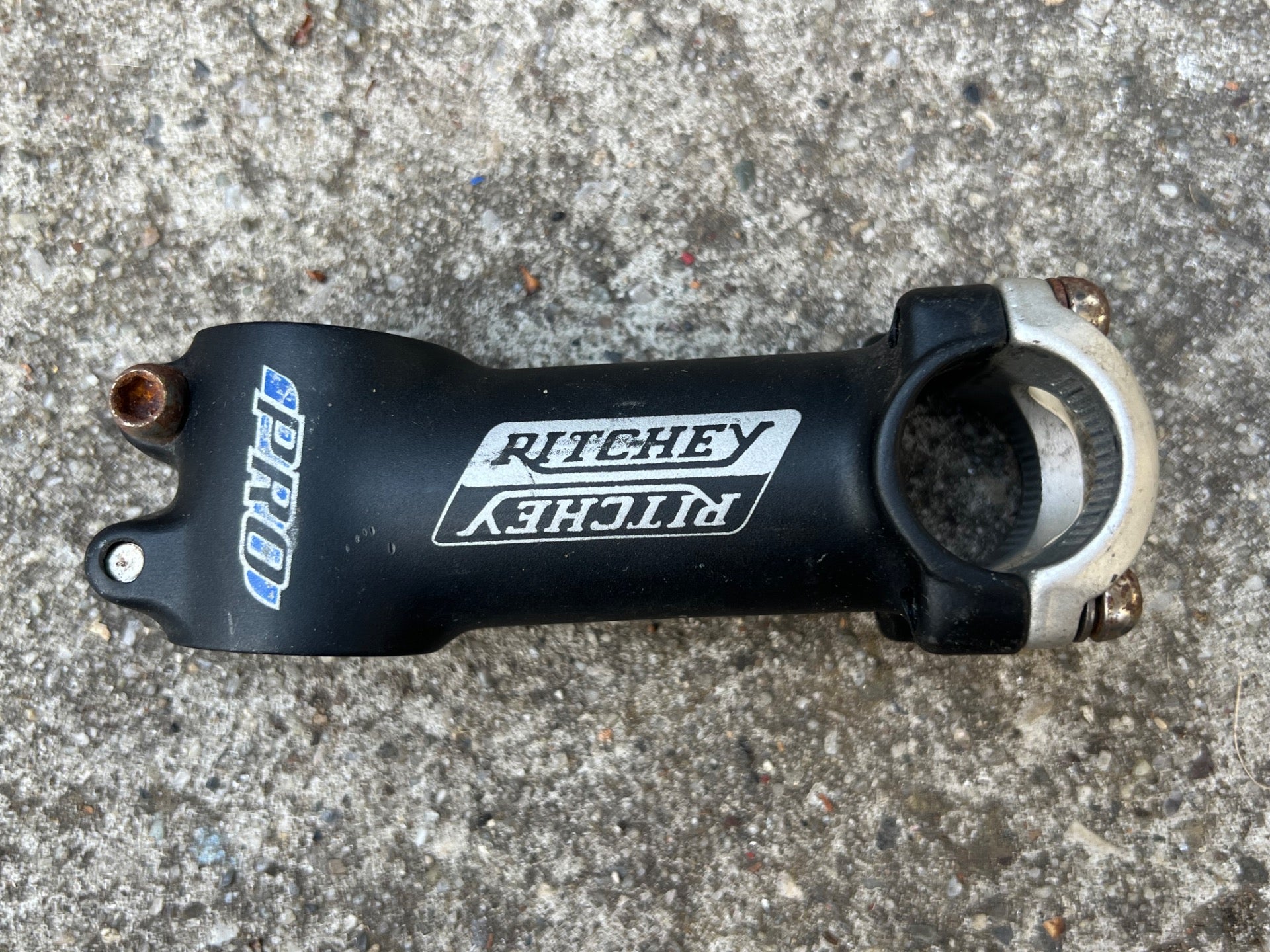 Ritchey Pro 25.4x90mm 1 1/8” Threadless Stem Vintage Retro MTB Road Gravel Black - Image 2