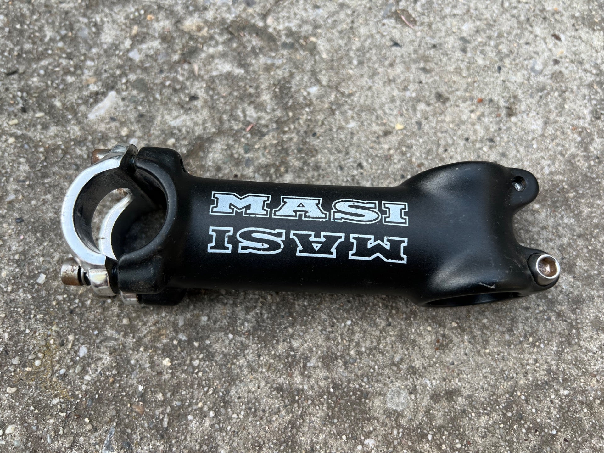 MASI Threadless Stem 105x26.0mm 1 1/8” Black 5 Degree Aluminum Road Gravel Bike  - Image 2
