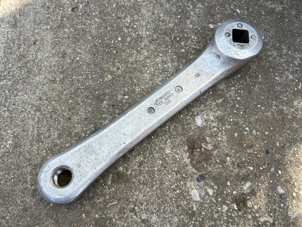 Shimano 175mm Generic Non Drive Side Left Crank Arm Square Taper Exage Altus  - Image 2