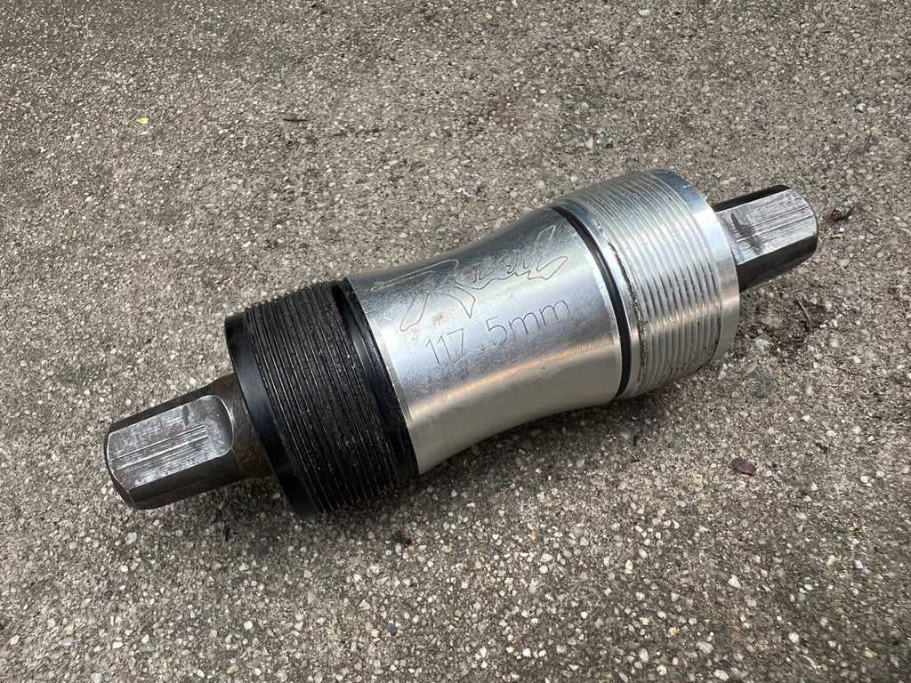 Real Bottom Bracket 117mm 68/73mm English Thread Square Taper Vintage Mountain  - Image 2