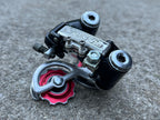 Used Shimano Crane Rear Derailleur Short Cage 5 Speed Black Vintage Road Bullseye-Bicycle Bin