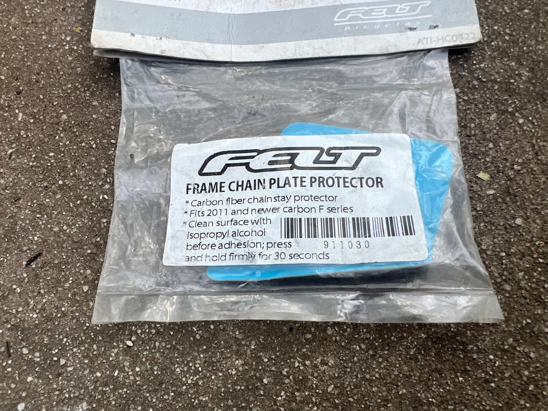 Felt Chainplate Chainstay Protector For Carbon F Series Bikes 2011 or Newer Road - Image 2