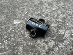 Used Azonic 25.4mm Stem Handlebar Bar Faceplate Clamp Black Vintage MTB Retro-Bicycle Bin