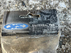 NOS XS Schwinn 3in Universal Aluminum Silver Anodized Pegs 10mm 26TPI OR 24TPI-Bicycle Bin