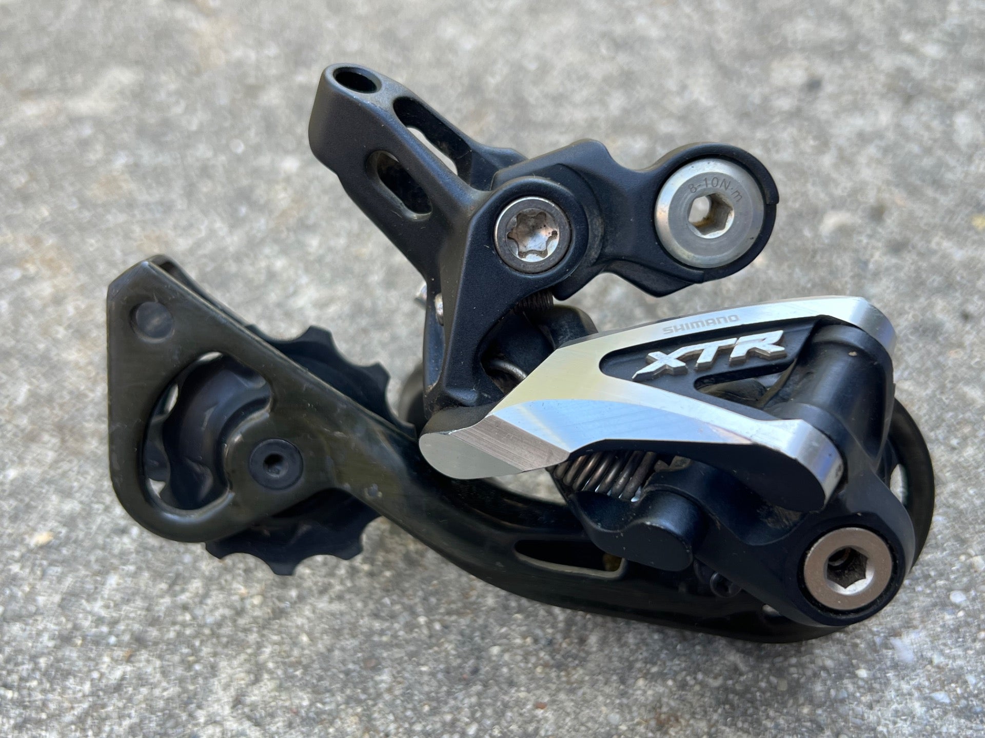 Shimano XTR RD-M980 Rear Derailleur 10 Speed Medium Cage Carbon XC MTB Gravel  - Image 2