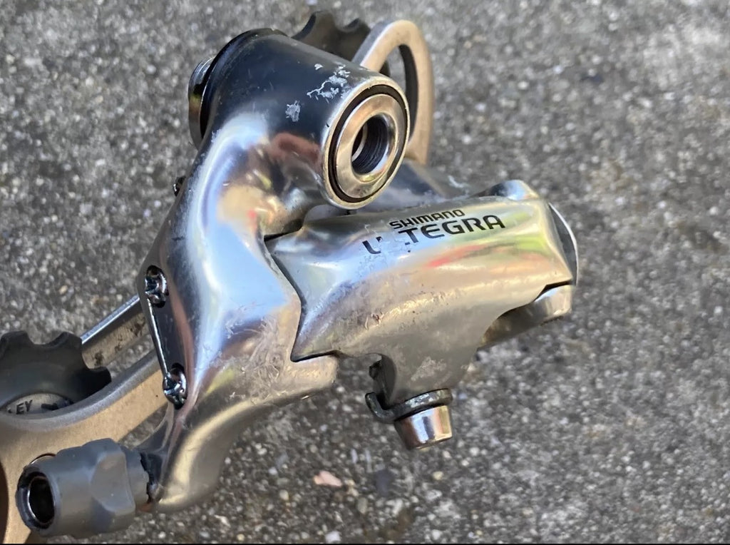Shimano Ultegra RD-6500 Long Cage 9 Speed Rear Derailleur Vintage Road Silver - Image 2