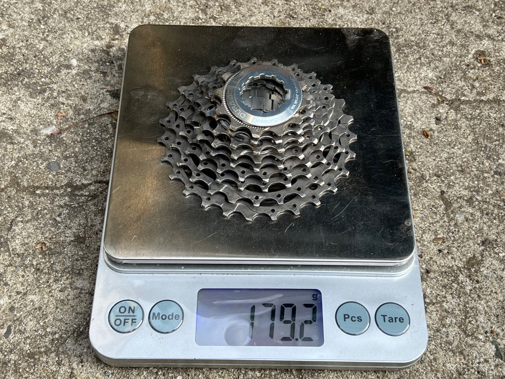 Shimano Dura Ace CS-7700 12-27T 9 Speed Cassette Titanium Road Bike Wide Range  - Image 2