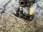 Used Shimano STX BR-MC30 Brakes Brake Set Vintage Retro Mountain MTB Silver Anodized-Bicycle Bin
