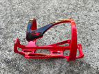 Used Specialized Carbon Water Bottle Cage Red Black Road Mountain Gravel Bike MTB-Bicycle Bin