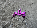 NOS Odyssey Straddle Rod Purple Anodized Cantilever Canti Brake Hanger Vintage-Bicycle Bin