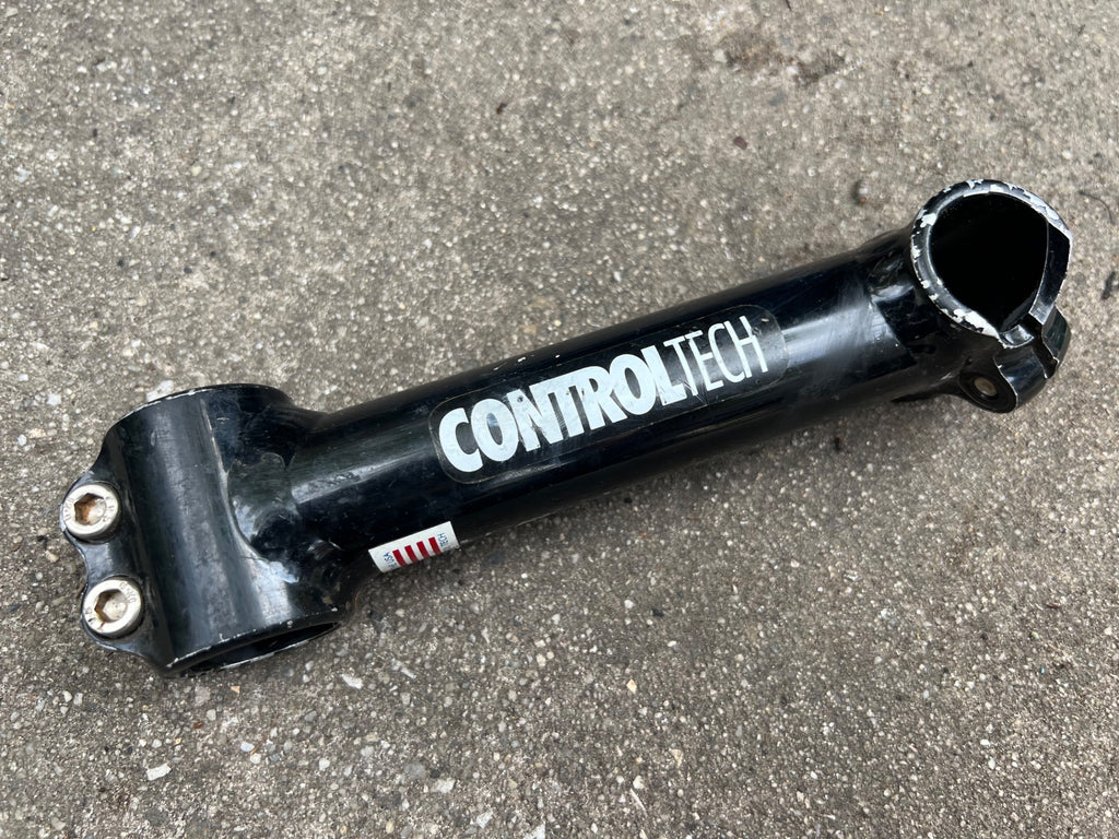 Control Tech Stem 25.4x150mm 1 1/8” Threadless Black Vintage Retro MTB Mountain  - Image 2