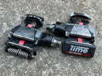 Used Time 50.1 Racing Multireflex Bioperformance Clipless Pedals Black Road Bike 9/16-Bicycle Bin