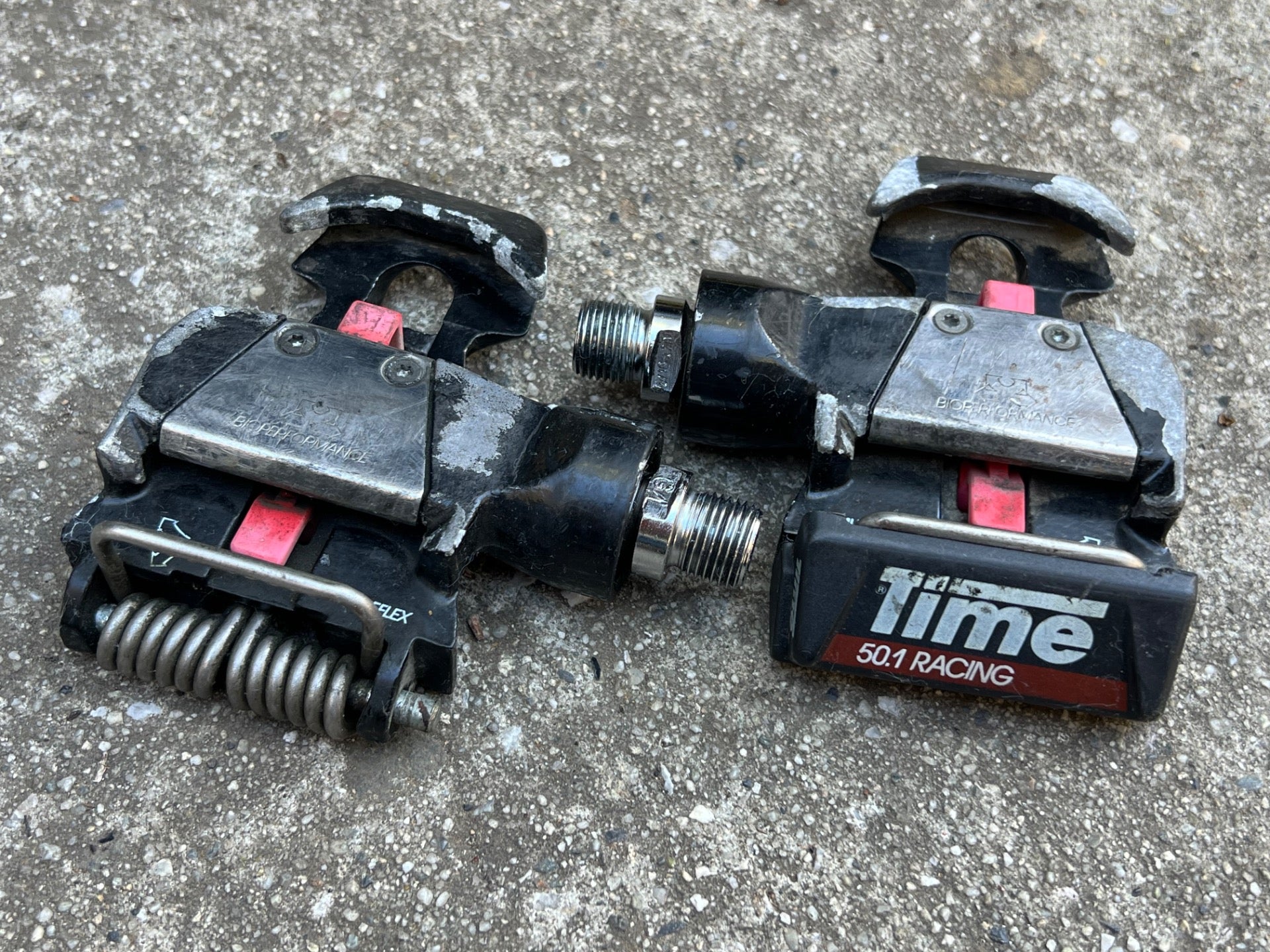 Time 50.1 Racing Multireflex Bioperformance Clipless Pedals Black Road Bike 9/16 - Image 2