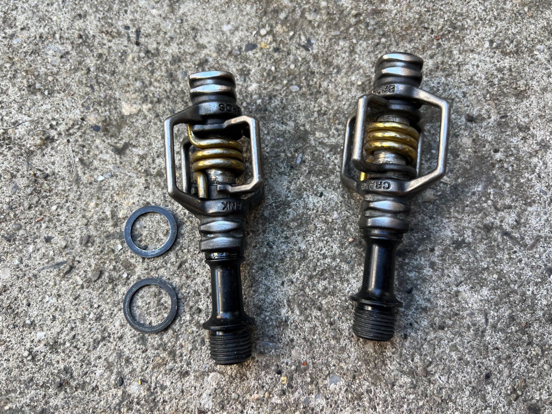 Crankbros Egg Beater First Gen Pedals 9/16” Clipless CX Gravel Road XC MTB Race - Image 2