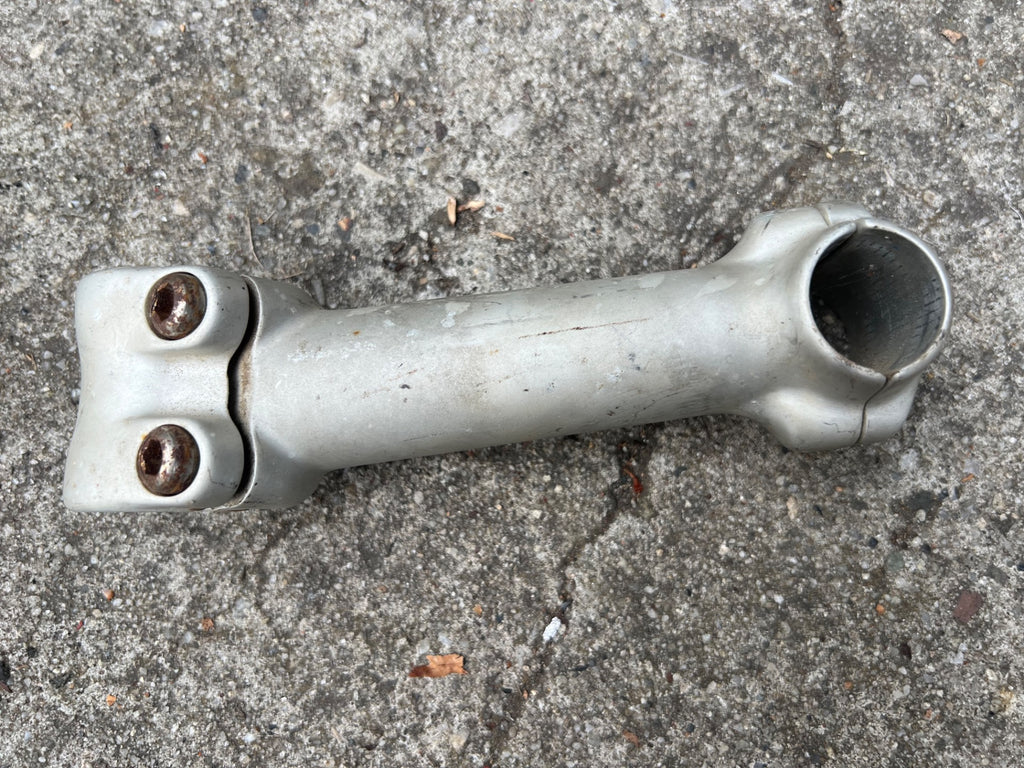 Bontrager 25.4x135mm 1 1/8” Threadless Stem Vintage Retro MTB Mountain Bike Gray - Image 2