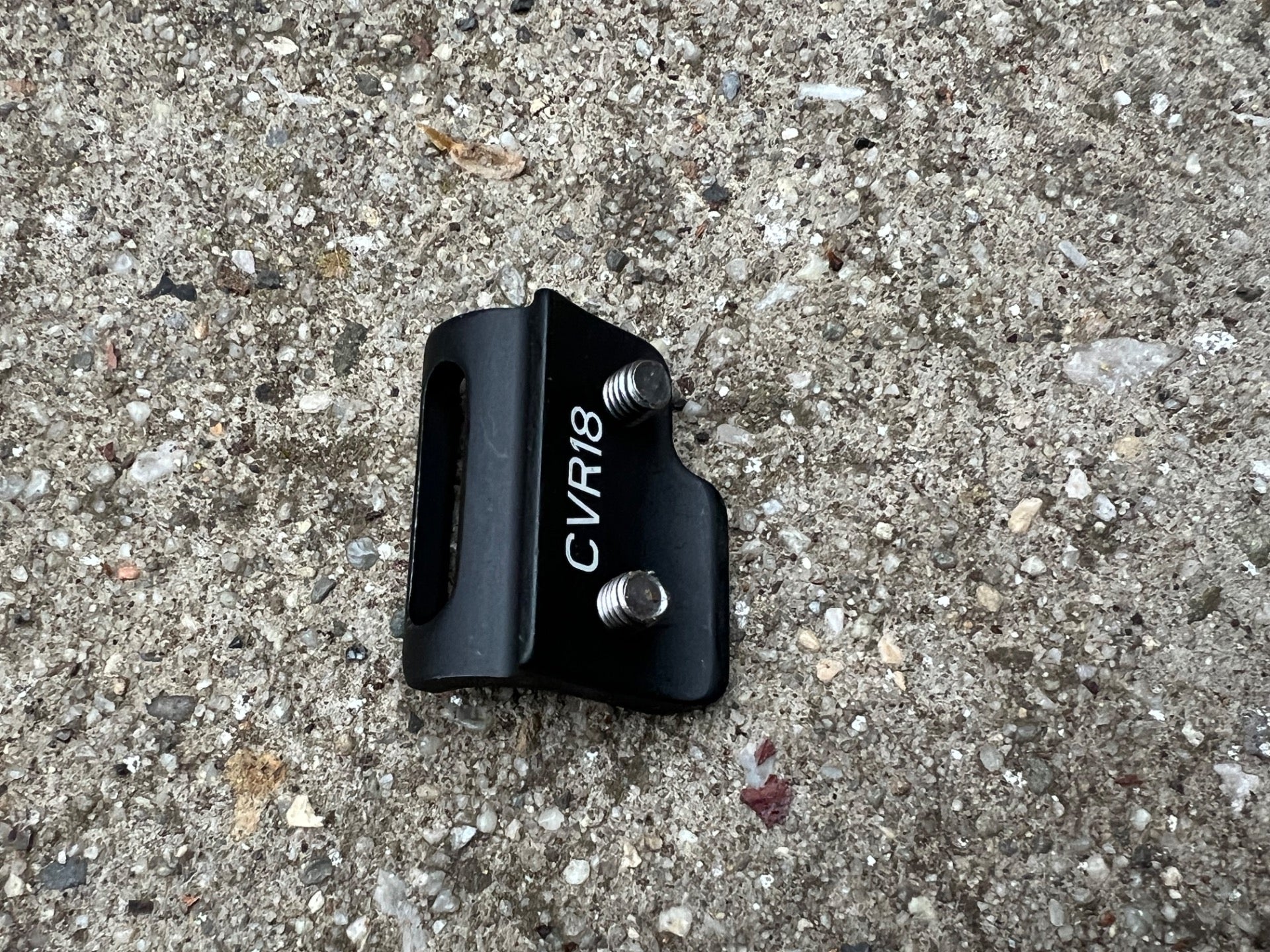 Cervelo WB112 Front Derailleur Mount Adapter Black Road Bike  - Image 2