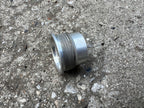 Used Campagnolo Record Drive Side Right 36x24T Italian Thread Bottom Bracket Cup Gray-Bicycle Bin