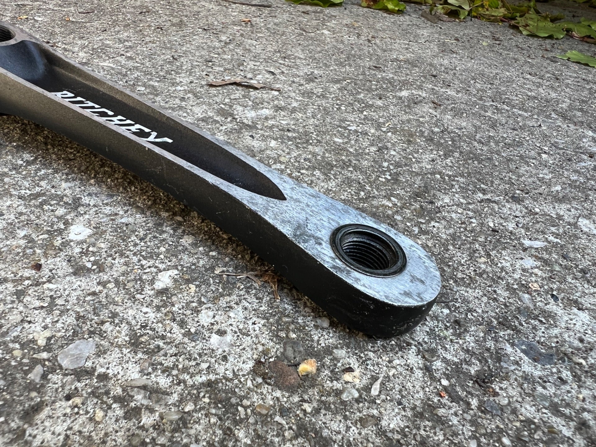 Ritchey WCS 170mm Octalink V1 Non Drive Side Left Crank Arm Black Silver Road  - Image 2
