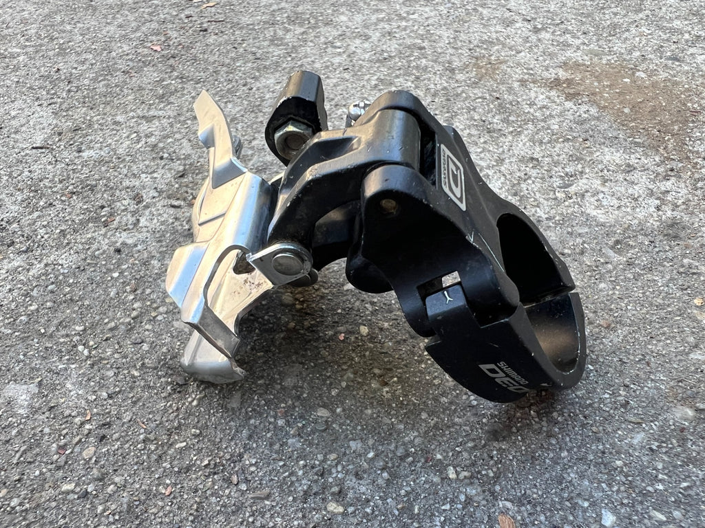Shimano Deore FD-M611 3x10 34.9mm Top Pull Front Derailleur Triple MTB Touring  - Image 2