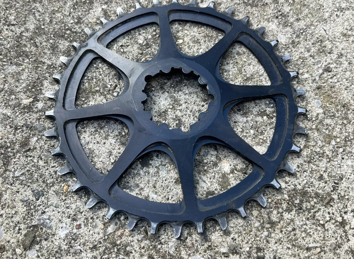 SRAM Direct Mount Chainring 38T Narrow Wide Black MTB Gravel Bike 9/10/11 Speed - Image 2