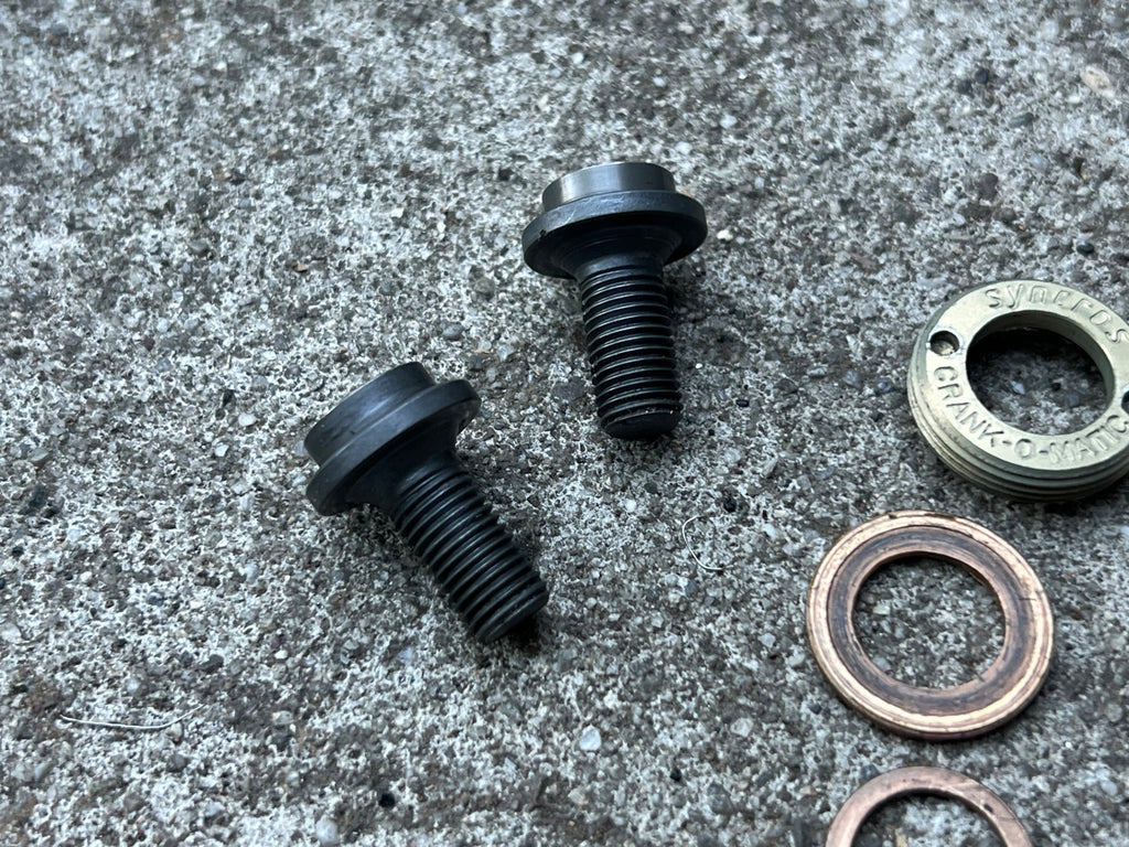 Syncros Crank O Matic Self Extracting Bolts Crank-o-matic Vintage Titanium MTB - Image 2