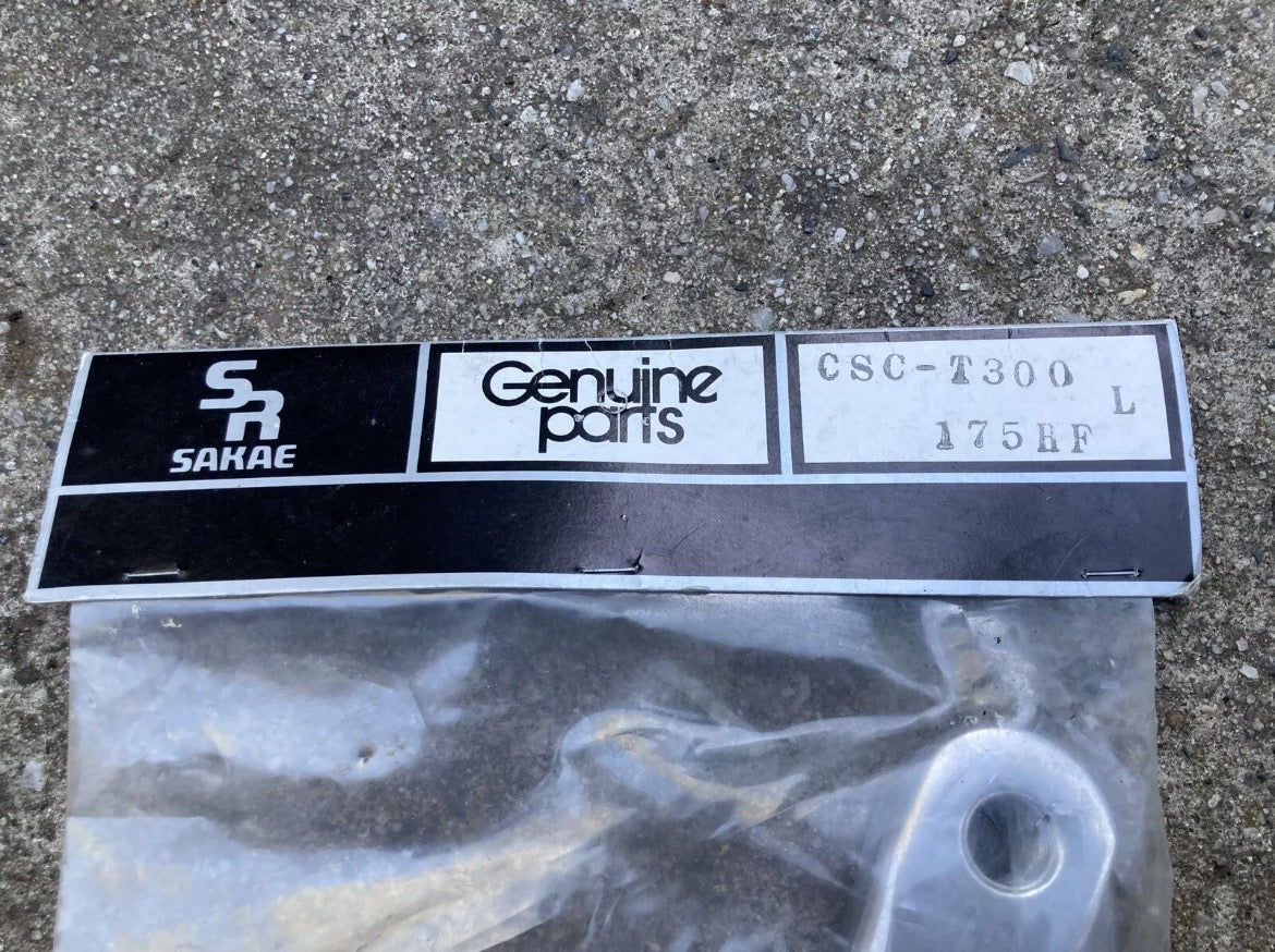 NOS Sakae CSCT300 Drive Side TANDEM LEFT Crank Arm 175mm 110/74BCD Triple - Image 2