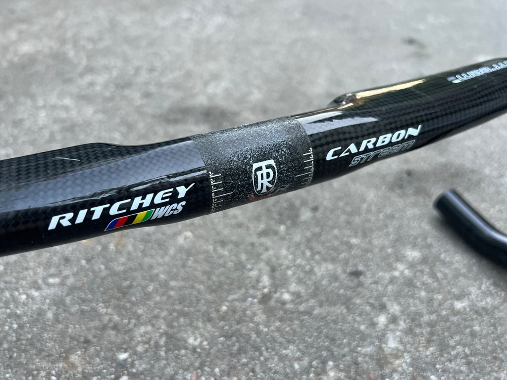 Ritchey WCS Carbon Streem 31.8x460mm Drop Bars Road Bike Black Aero Cycling  - Image 2