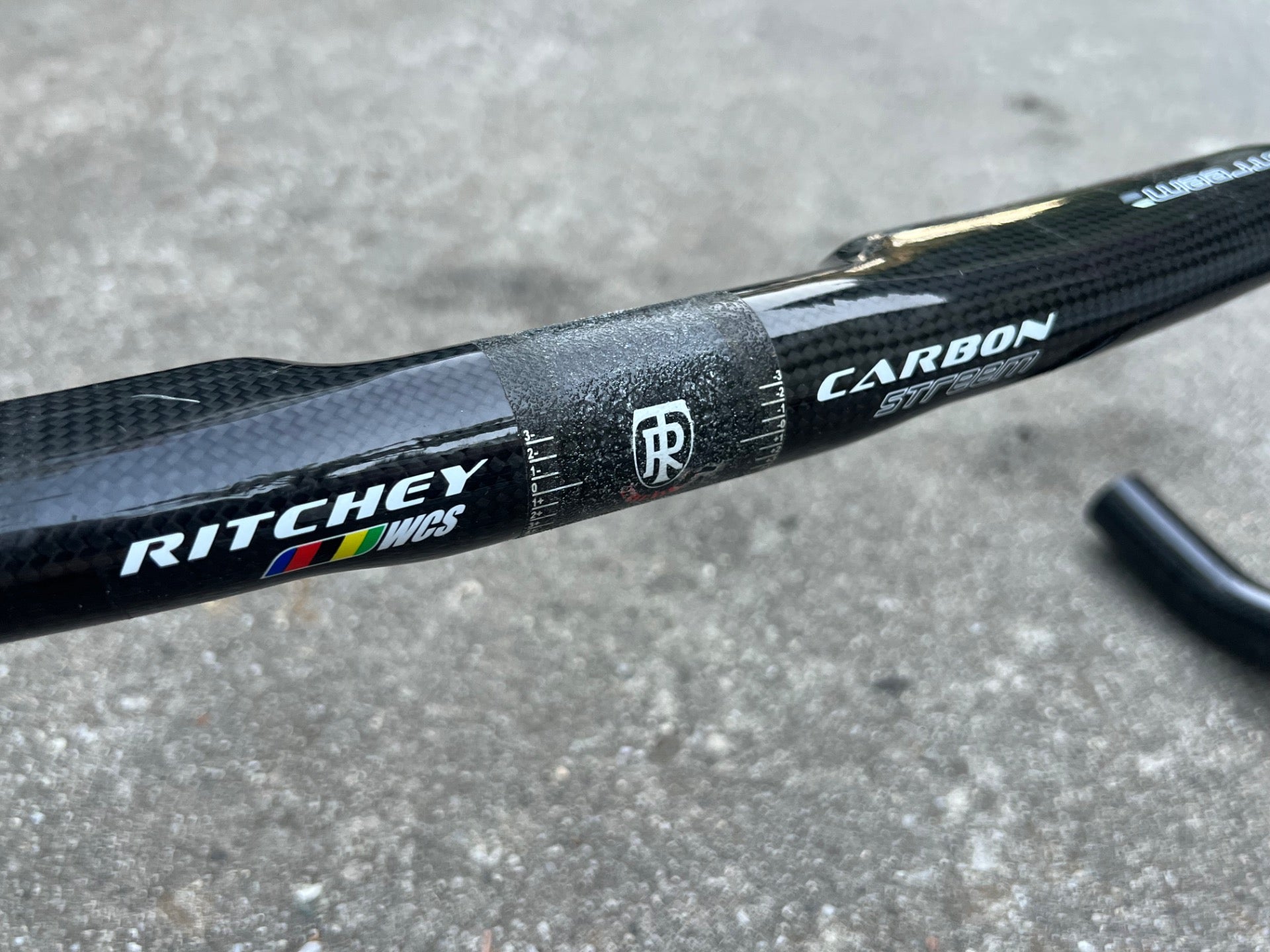 Ritchey WCS Carbon Streem 31.8x460mm Drop Bars Road Bike Black Aero Cycling  - Image 2