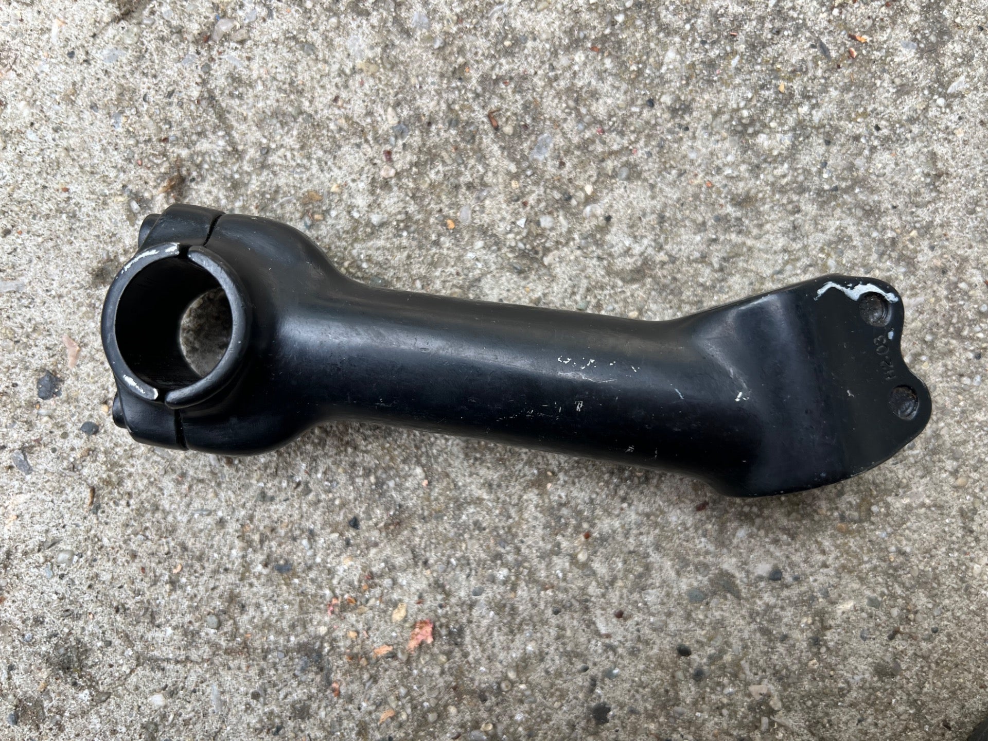Bontrager 25.4x135mm 1 1/8” Threadless Stem Vintage Retro MTB Riser Black - Image 2