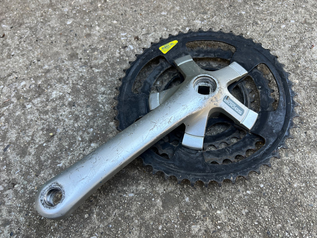 Shimano 200GS FC-M202 170mm 48-38-28T Triple Drive Side Crank Arm Square Taper - Image 2