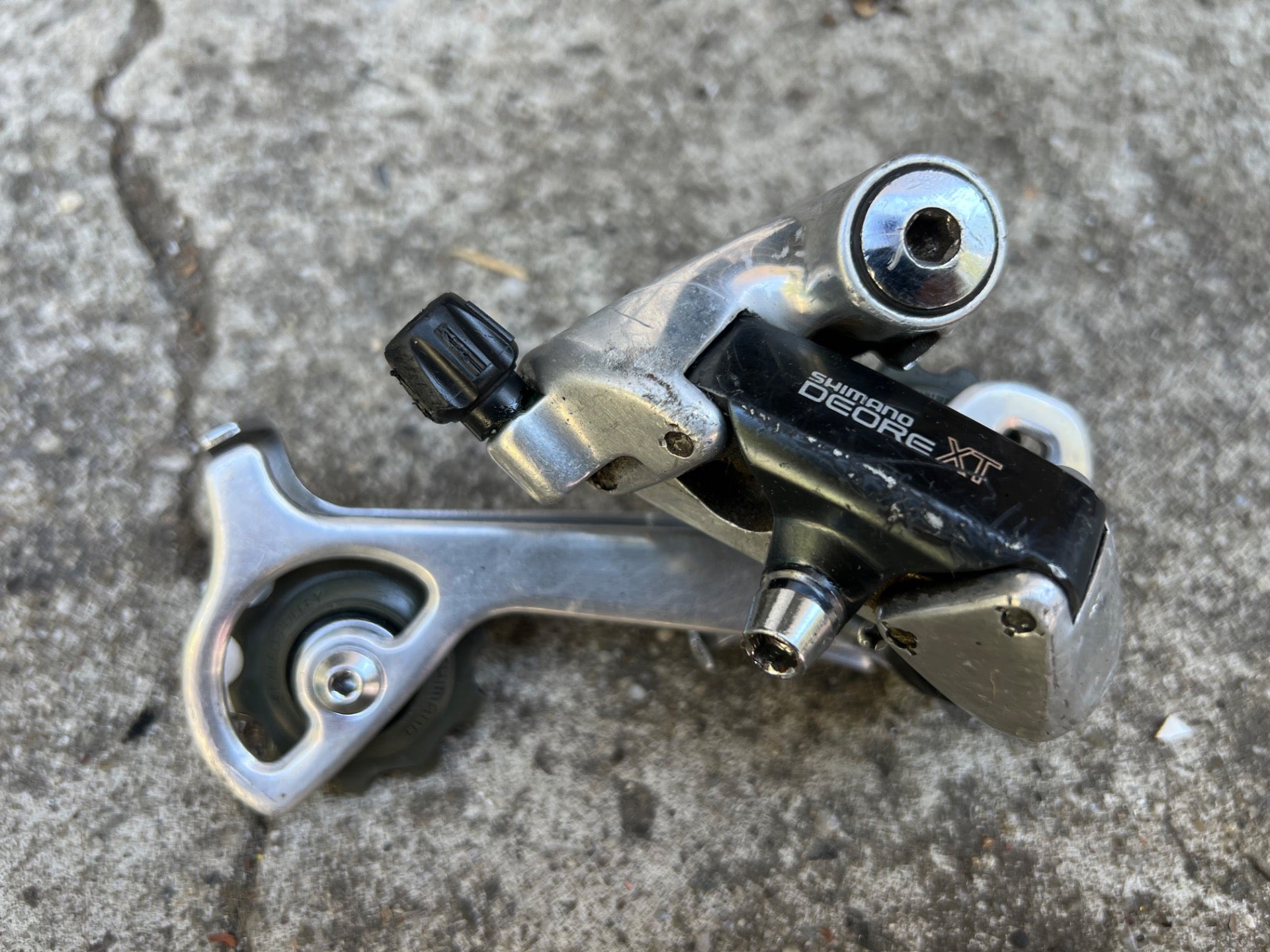 Shimano Deore XT RD-M735 Rear Derailleur 7 Speed Vintage MTB Retro Mountain Bike - Image 2