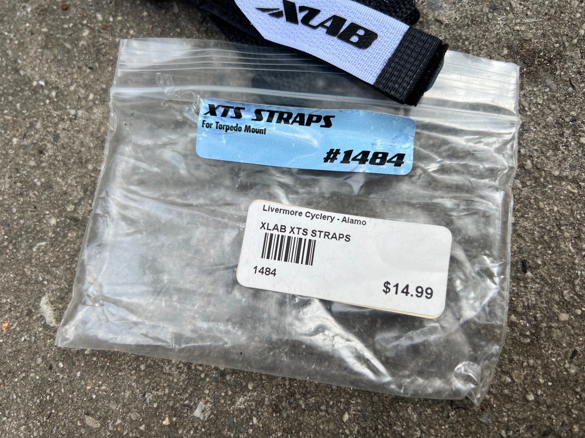 XLAB Water Bottle Cage Sonic Wing Straps Triathlon Road Bike Racing Black Retro - Image 2