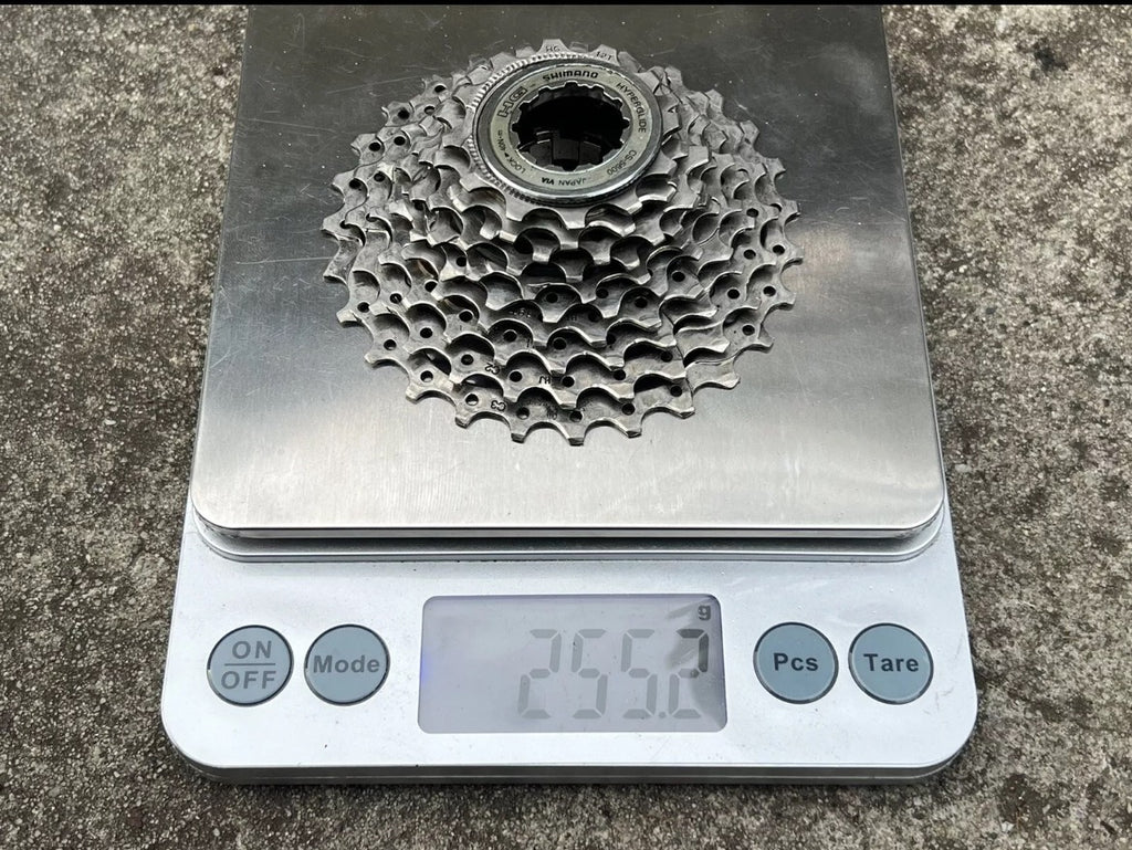 Shimano 105 5600 10 Speed Cassette 12-27T Road Gravel Bike Silver Hyperglide - Image 2