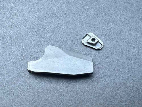 Campagnolo 10/11sp Speed Front Derailleur Insert Cage Plastic Gray Road Bike-Bicycle Bin