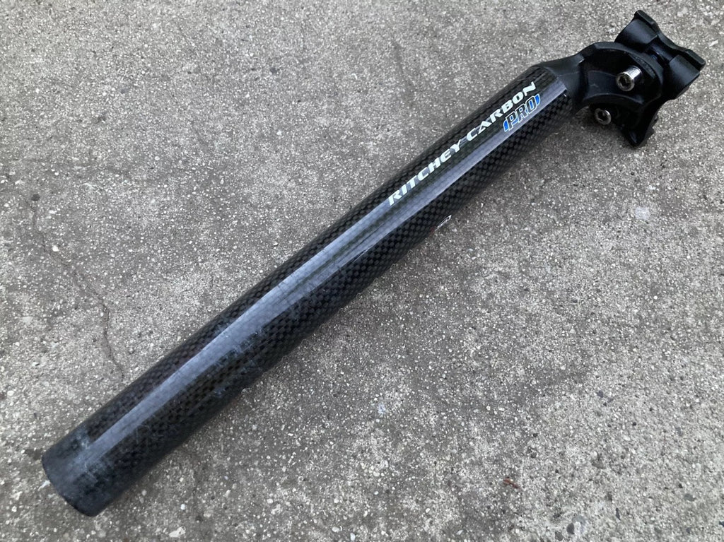 NICE Ritchey Carbon Pro Seatpost 31.6x300mm Black MTB XC Race Gravel CX Vintage - Image 2