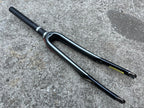 Used Specialized 700c Carbon Fork 1 1/8” to 1 1/4” Tapered Zertz SL3 Fact Gray Road-Bicycle Bin