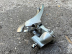 Used Shimano 105 FD-1056 Front Derailleur Braze On Vintage Double Road Bike 2x7-Bicycle Bin