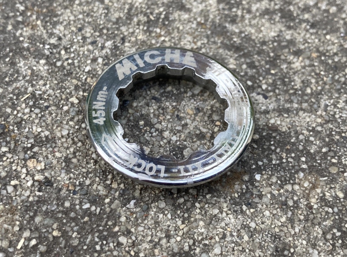 NICE Miche Cassette Lockring 30.5x1 For Shimano Freehubs Chrome 11 Tooth Cogs - Image 2