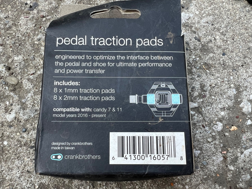 NEW Crankbrothers Traction Pads For Candy 7 & 11 2016+ Black Clipless MTB - Image 2
