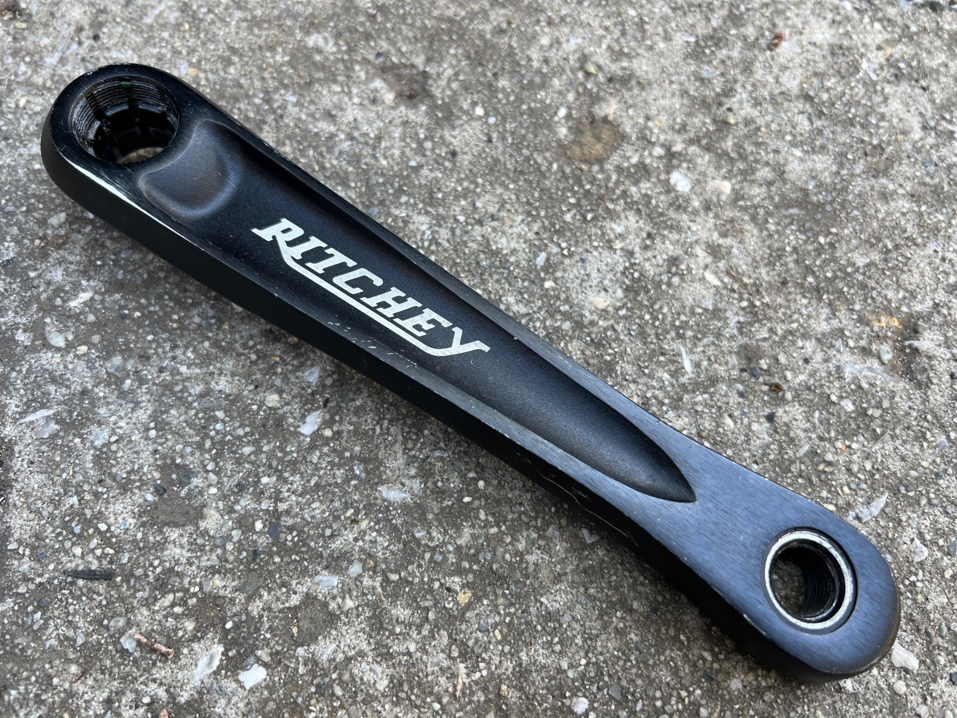 Ritchey Pro V 170mm Octalink V1 Non Drive Side Left Crank Arm Black Road Bike  - Image 2