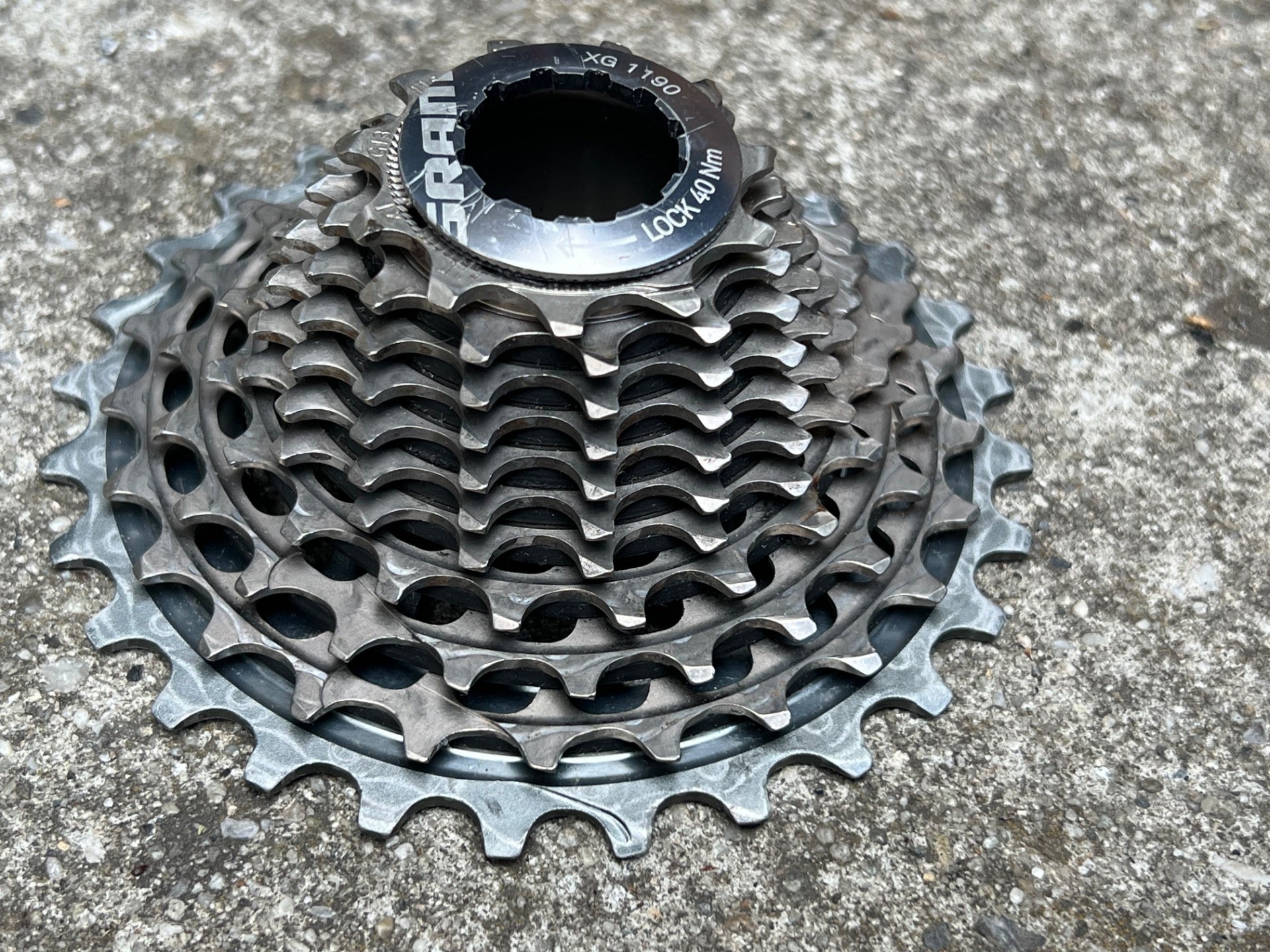 SRAM RED 22 XG1190 11-28T 11 Speed Cassette Road Bike Racing Tri TT Triathlon - Image 2