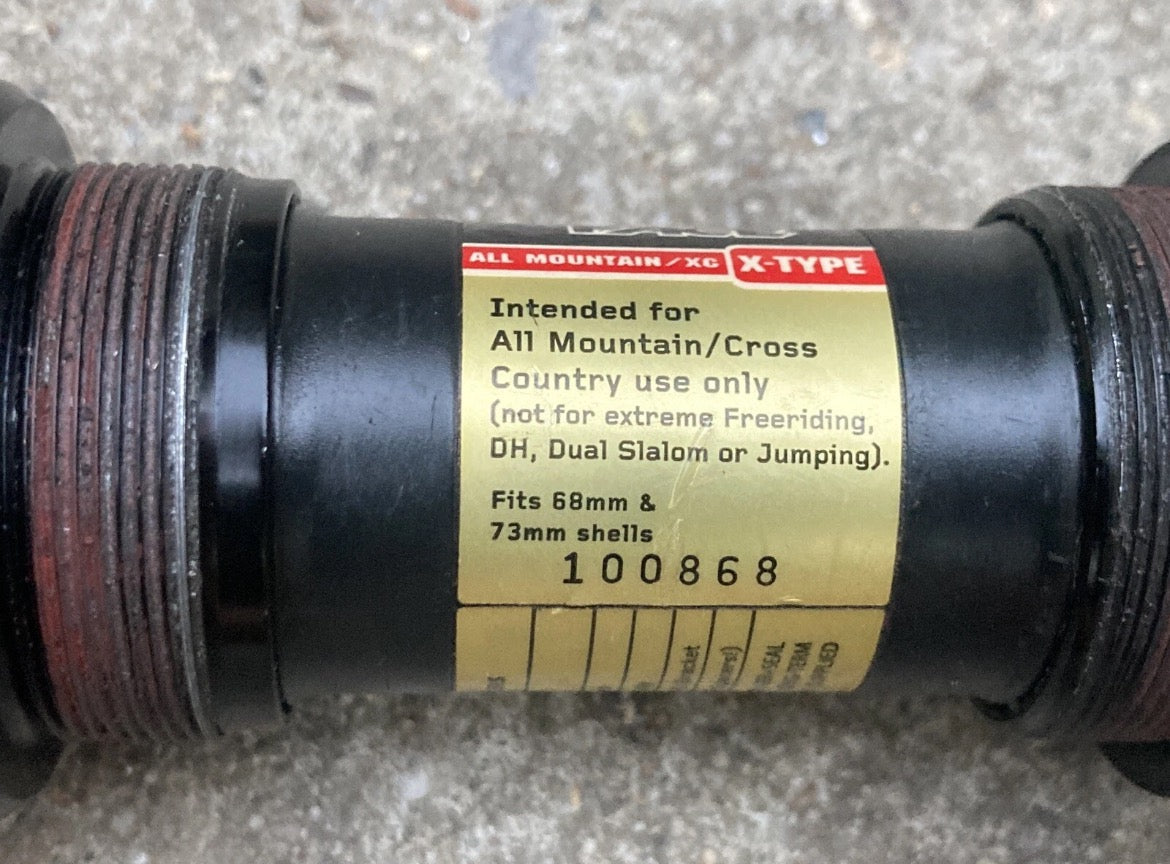 Raceface X-Type 24mm Bottom Bracket 68mm 73mm BSA English All Mountain MTB XC - Image 2