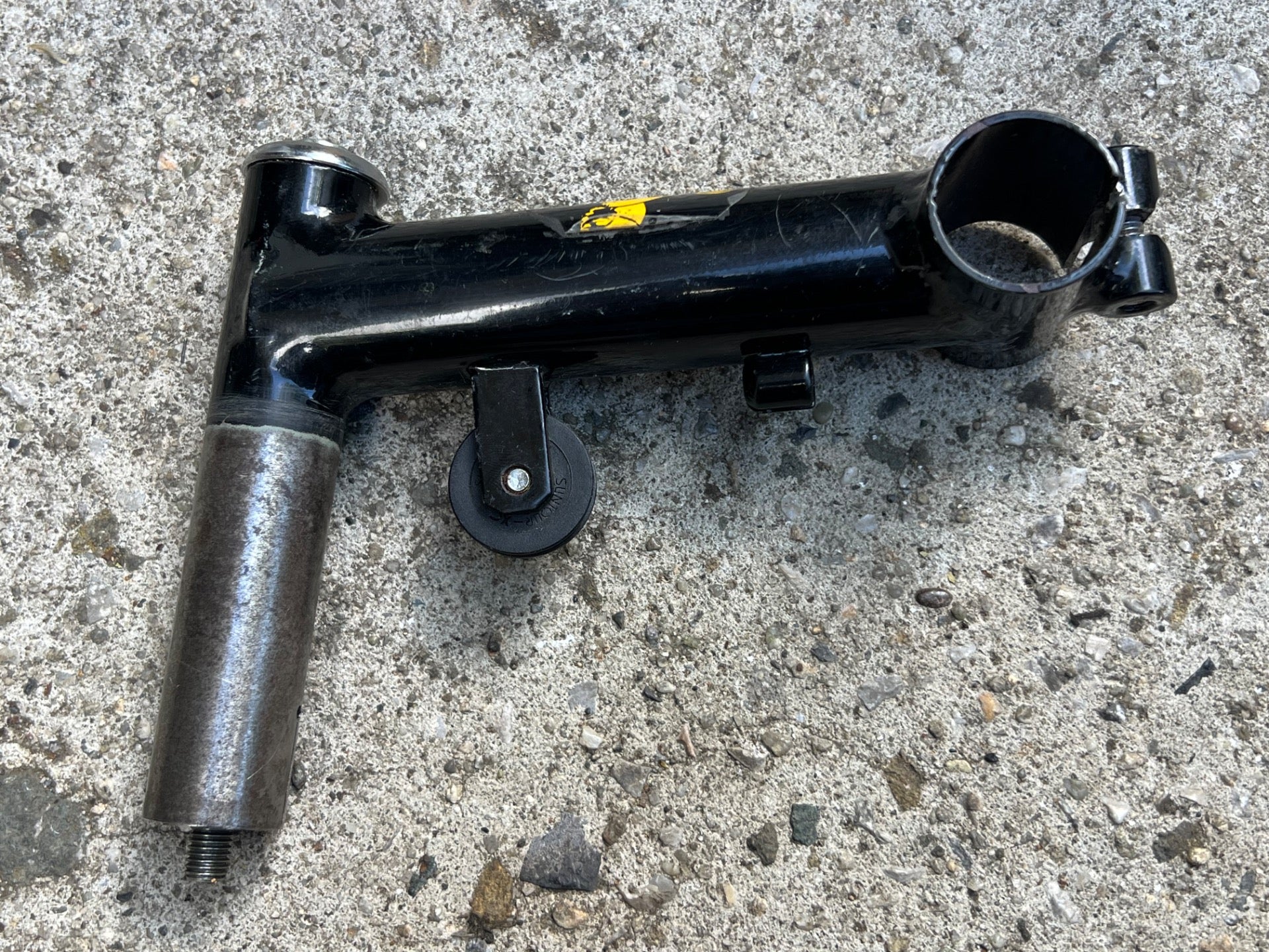 Rock Lobster 120x25.4mm Quill Stem 1” Vintage Black MTB Touring Roller Canti - Image 2
