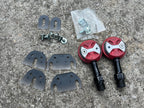 Used Speedplay Light Action Pedals & Shims Clipless Red Road Bike Bolts Gravel MTB XC-Bicycle Bin