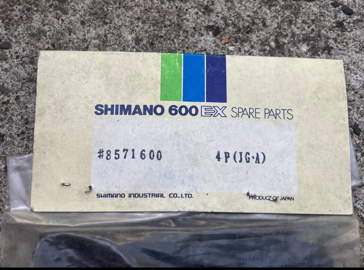 NOS Shimano 600EX Brake Caliper Cartridge Pads 6207 Vintage Road Bike Set - Image 2