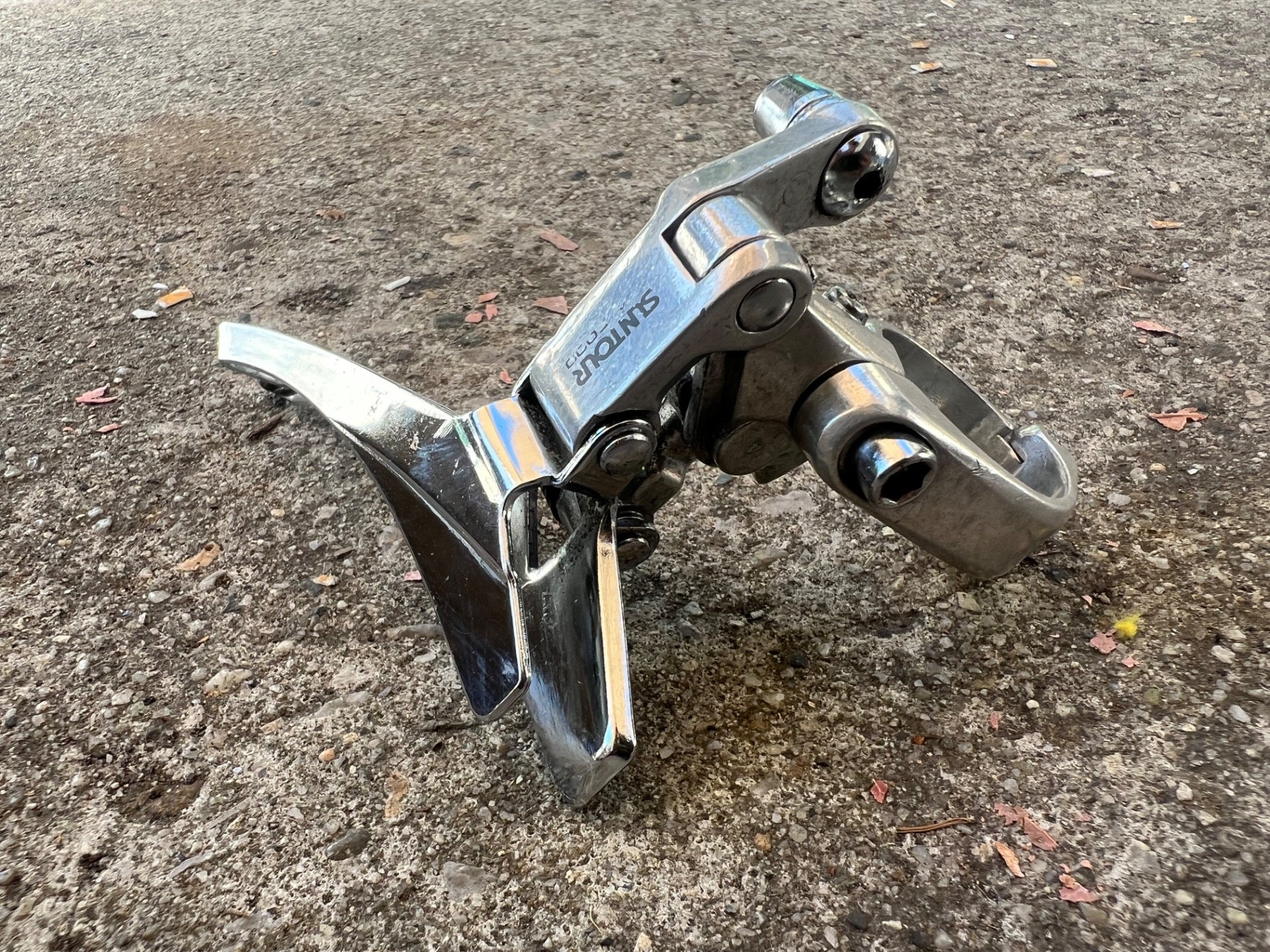 Suntour X-5000 28.6mm Front Derailleur Bottom Pull Alpha Double Vintage Road  - Image 2