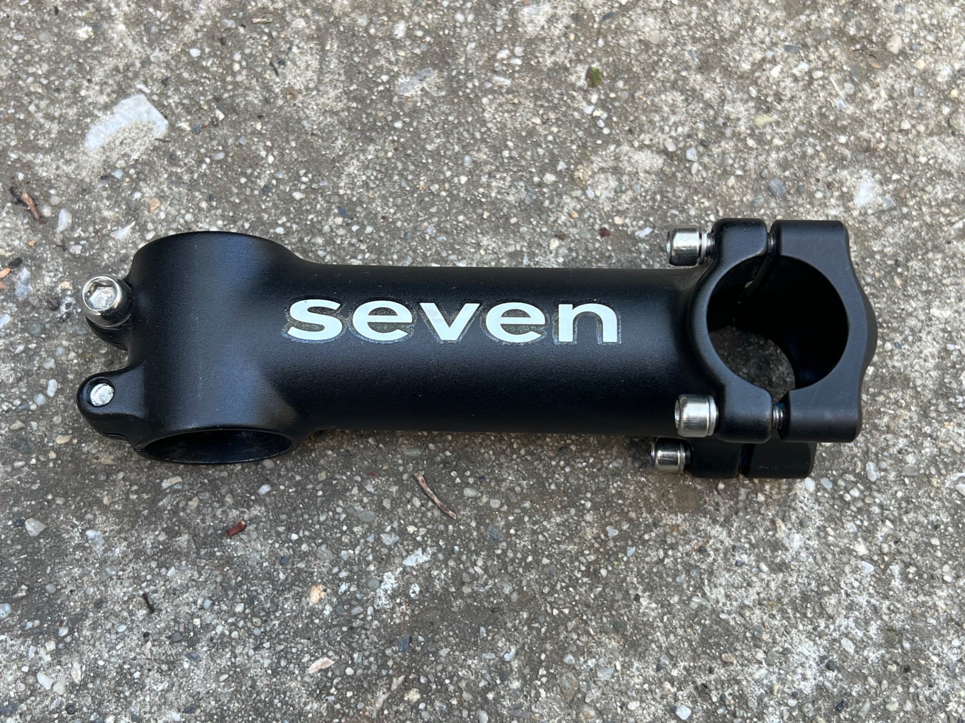 MINT Seven Cycles 110x26.0mm Stem -6 Deg Rise 1 1/8” Black Road Bike Aluminum  - Image 2